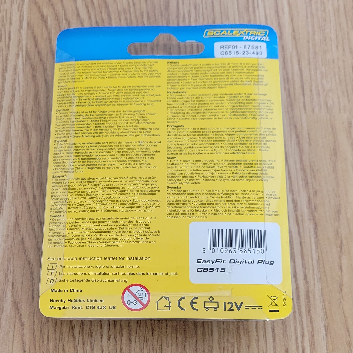 Scalextric C8515 Easy-Fit Digital Plug Chip NEW
