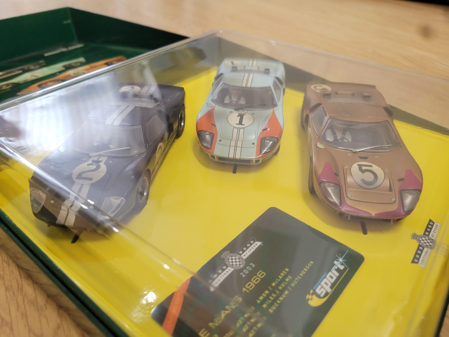 Scalextric 1:32 Cars - C2529A Goodwood Festival of Speed Le Mans 1966 GT40s