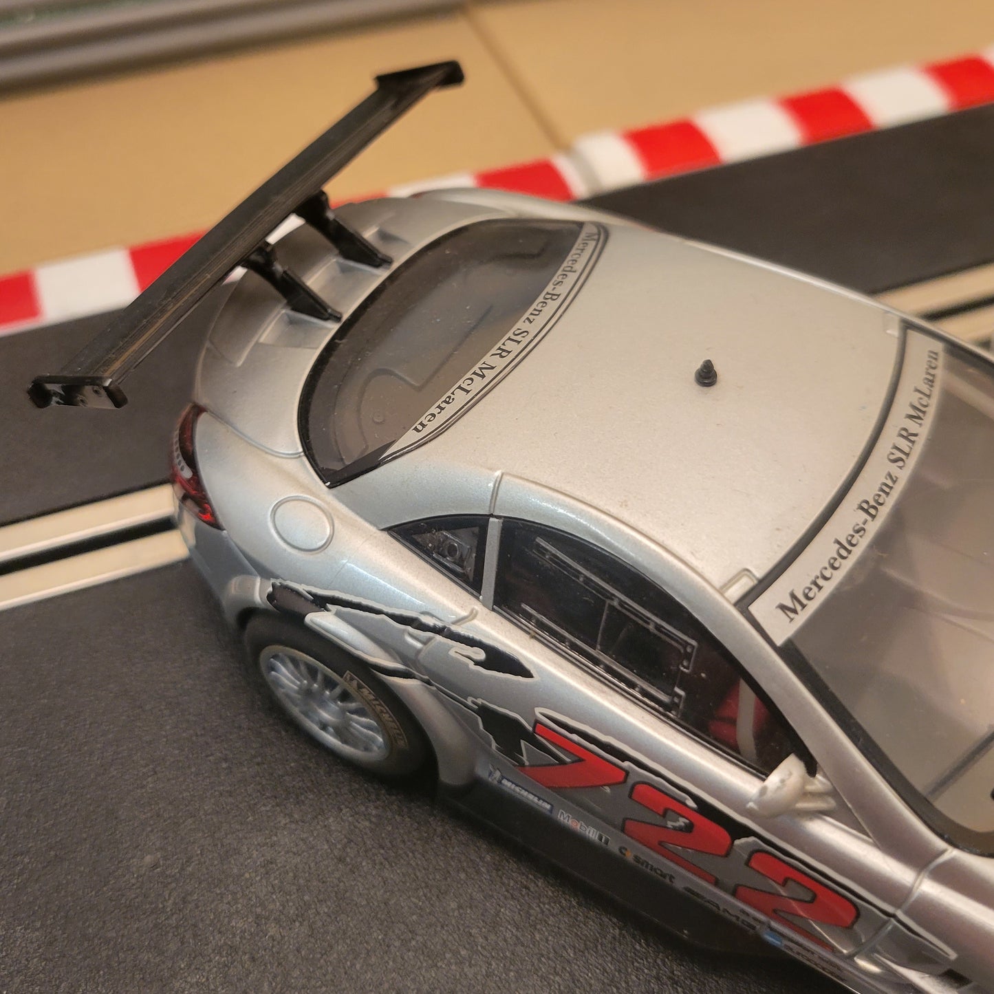 Coche Scalextric 1:32 - C3010 Mercedes SLR McLaren 722 GT *LUCES* #E