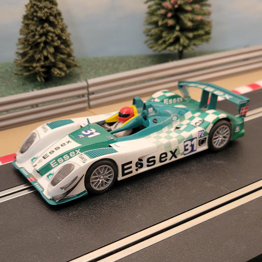 Scalextric 1:32 Car - C3197 Porsche RS Spyder Team Essex #31 *LIGHTS* #Q