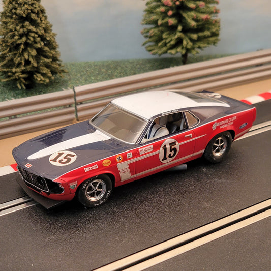 Scalextric 1:32 Car - C2401 Ford Boss 302 Mustang '69 #15 #Q