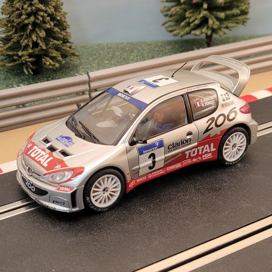 AUTOart 1:32 Slot Car - 80256 Peugeot 206 WRC 2002 4WD Panazzi *LIGHTS* #3