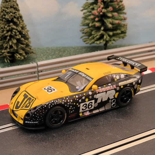 Coche Scalextric 1:32 - C2591 TVR Tuscan T400R JCB #36 #A