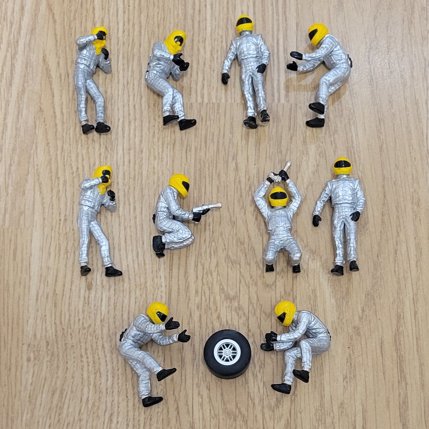 Scalextric Figuras Pit Crew 1:32 Plata C8292