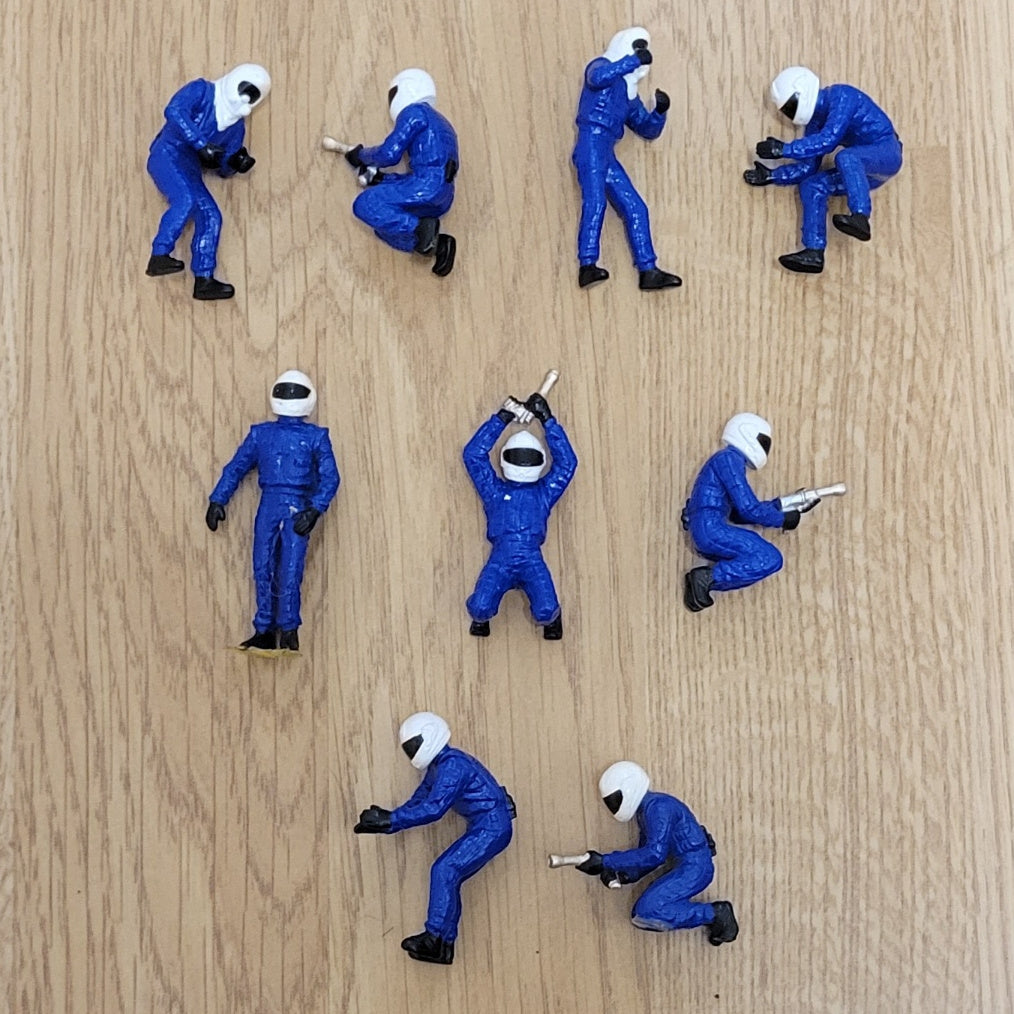Scalextric Figuras Pit Crew 1:32 Azul C8291