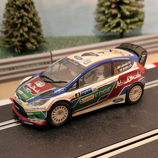 Scalextric 1:32 Car - C3300 Ford Fiesta WRC Latvala #4 *LIGHTS* #D