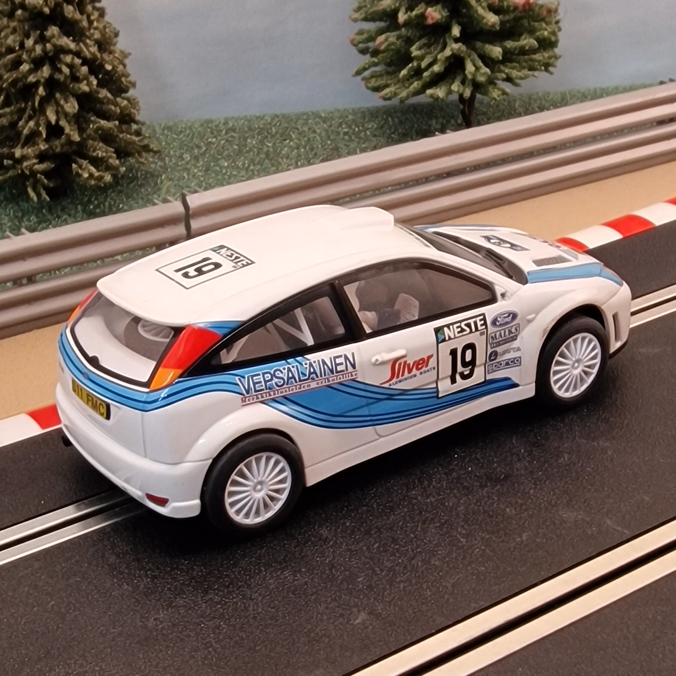 Scalextric 1:32 Car - C2343 Ford Focus WRC #19 #M - Action Slot Racing
