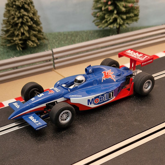 Scalextric 1:32 Car - C2516 Blue Grand Prix Dallara Indy Mobil 1 #5 - Action Slot Racing
