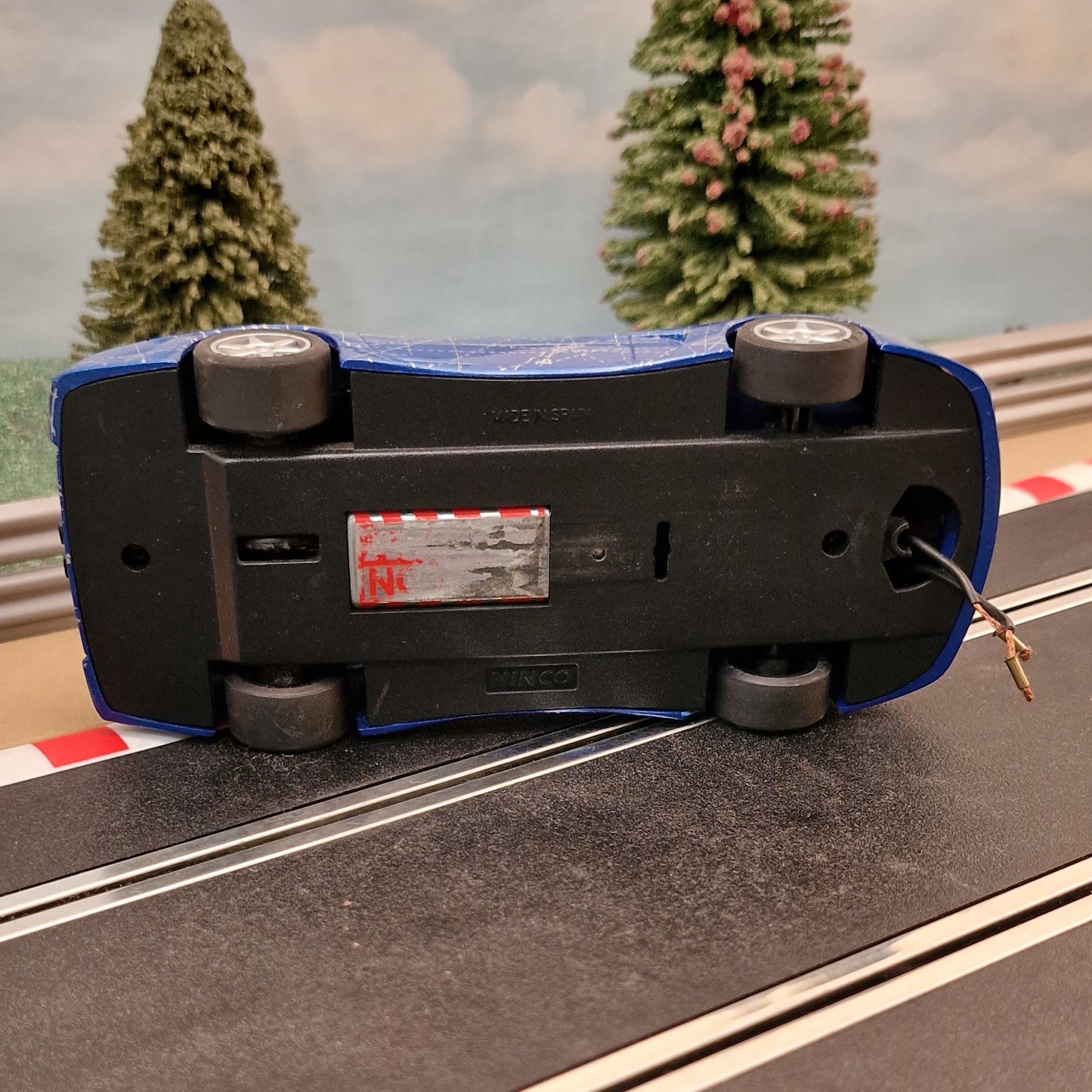 NINCO 1:32 Slot Car - 50248 Blue IVM Automotive C12 Artcar Jo Ortland