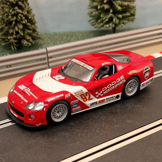 Scalextric 1:32 Car - C2691 Red Dodge Viper #92 *LIGHTS* #PY