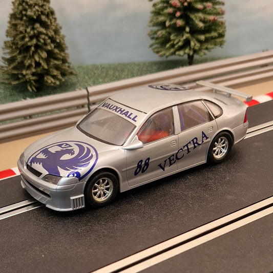 Scalextric 1:32 Car - C2329B Silver Grey Vauxhall Vectra #88