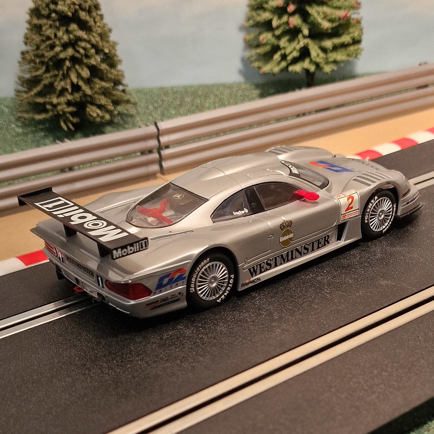 Scalextric 1:32 Car - C2082 Mercedes CLK Le Mans #2 #LGW