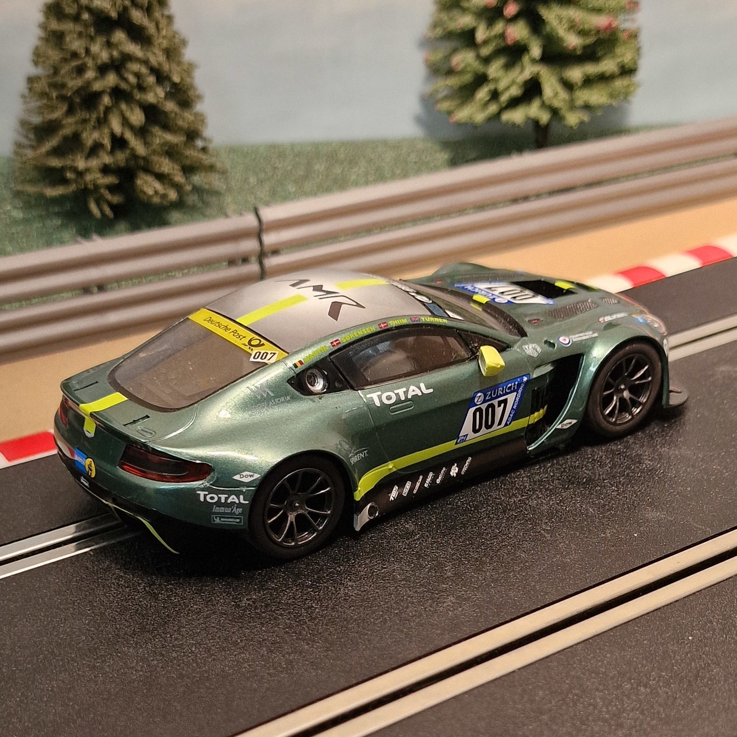 Coche Scalextric 1:32 - C4036 Aston Martin Vantage GT3 *LUCES* #007