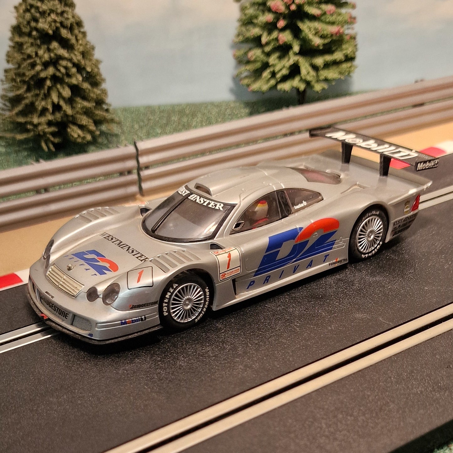 Scalextric 1:32 Car - C2082 Mercedes CLK Le Mans #2 #Z