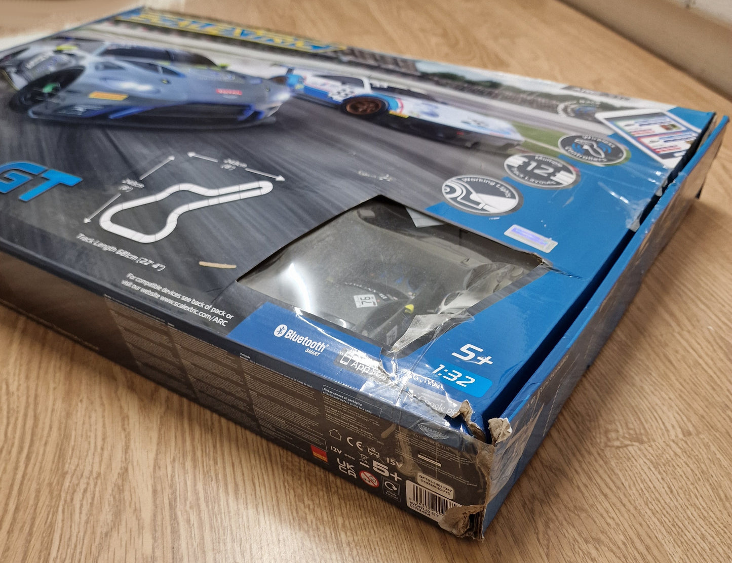 Scalextric ARC Air Track Set - C1434 Scalextric World GT NEW (Damaged Box)