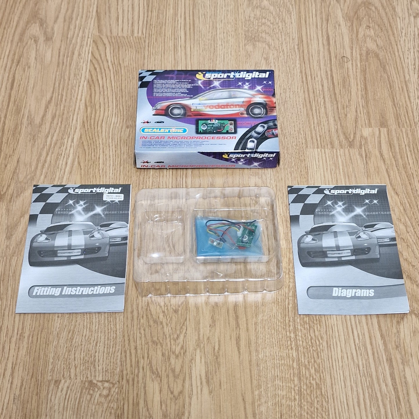 Conversión digital de microprocesador para automóvil Scalextric C7006 - Berlina