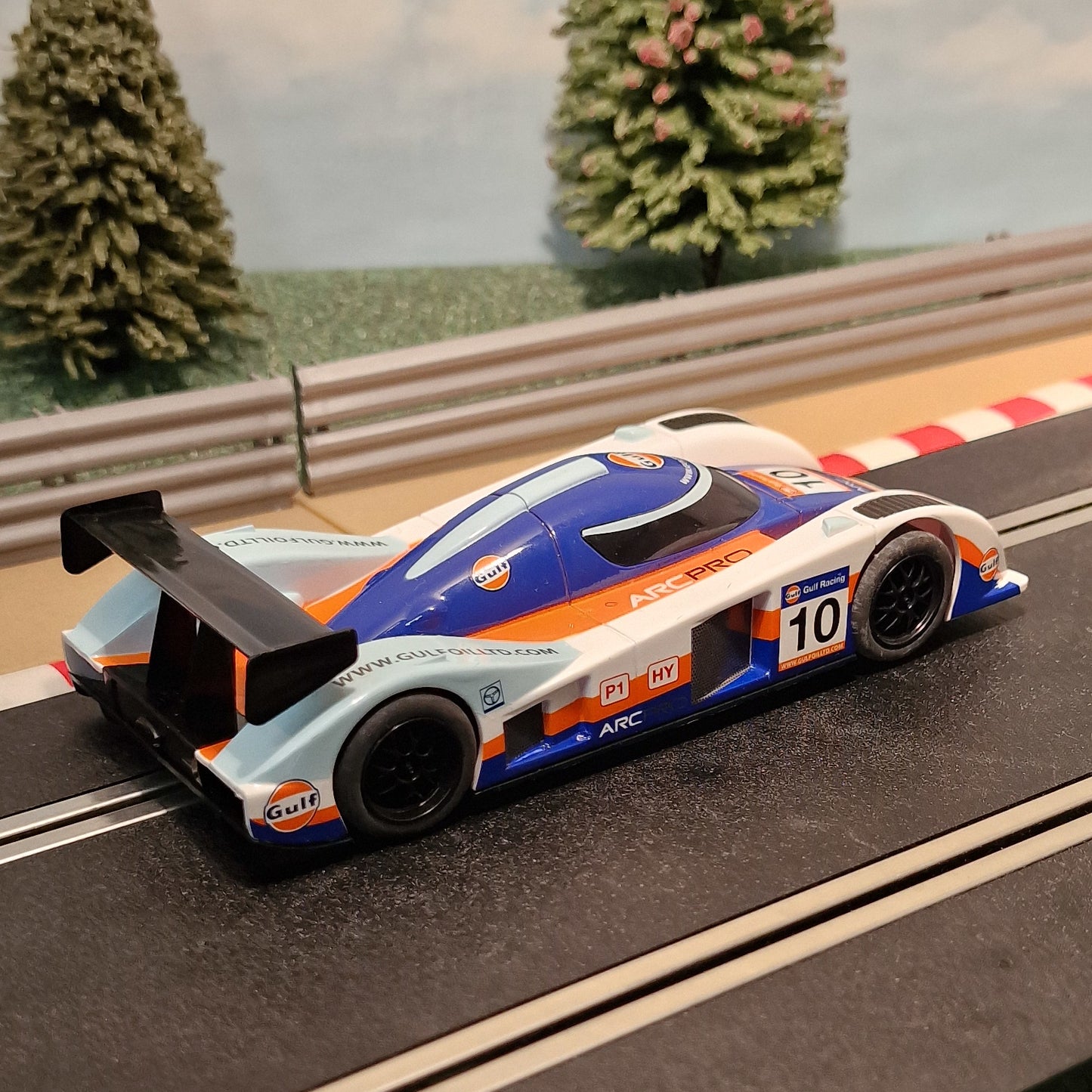 Scalextric 1:32 Car -  Le Mans Prototype Gulf Racing Car #10 #A