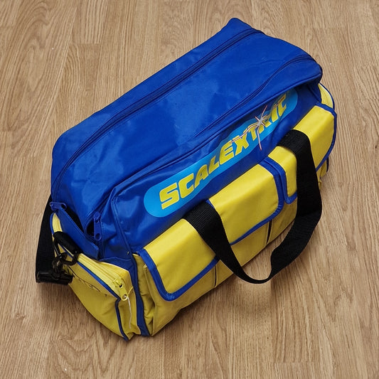 Bolsa de transporte Scalextric Collectors Canvas Holdall - Azul y Amarillo #A