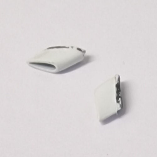 Scalextric Spare 1:32 Car Part - Pair Of F1 Side Vents / Fins WHITE