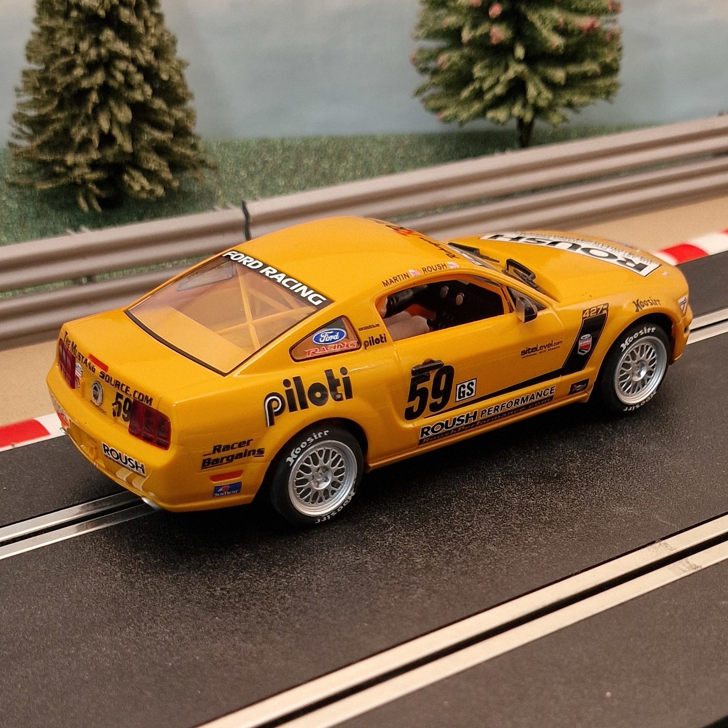 Scalextric 1:32 Car - C2888 Ford Mustang FR 500C Rehagen Racing #59 *LIGHTS*