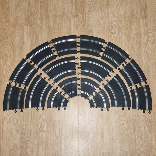 Scalextric 1:32 Classic Track 6 carriles curva de horquilla PT51 PT52 PT53 C152 C153 #P