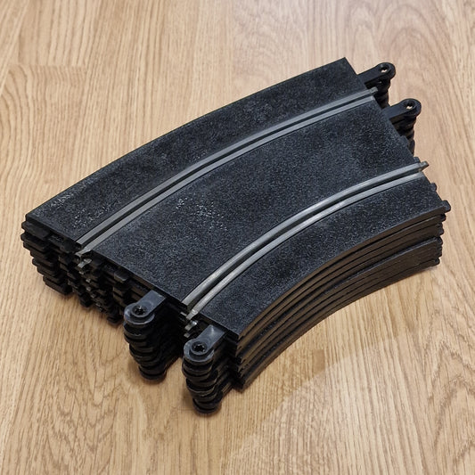 Scalextric Tri-ang Classic 1:32 Track - MM/PT98 Banked Curve x 8 #A - Action Slot Racing