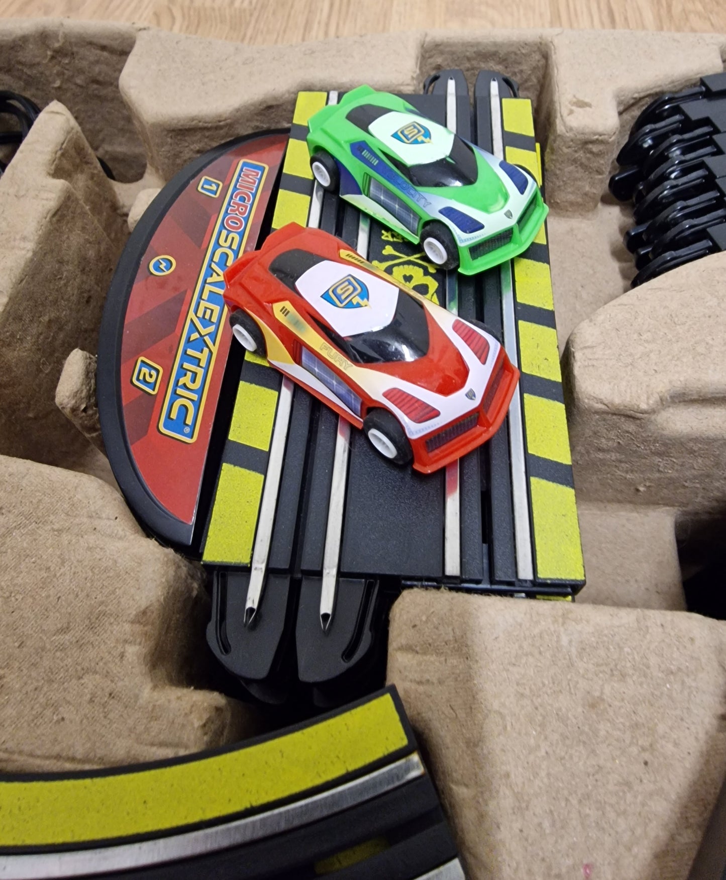 Micro Scalextric G1146 City Collision - Track Layout Set