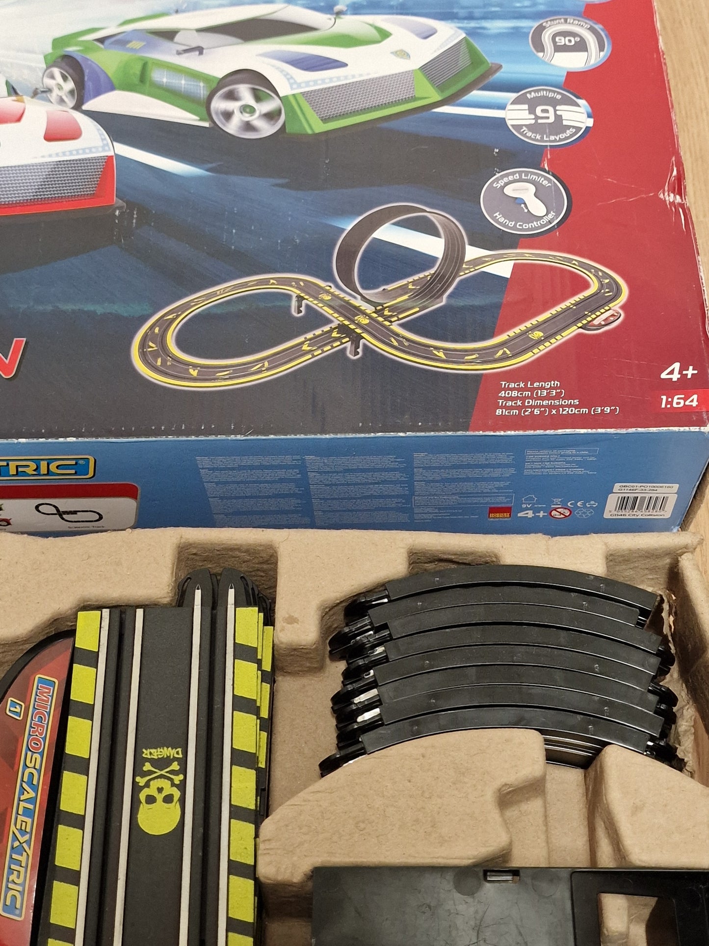 Micro Scalextric G1146 City Collision - Track Layout Set