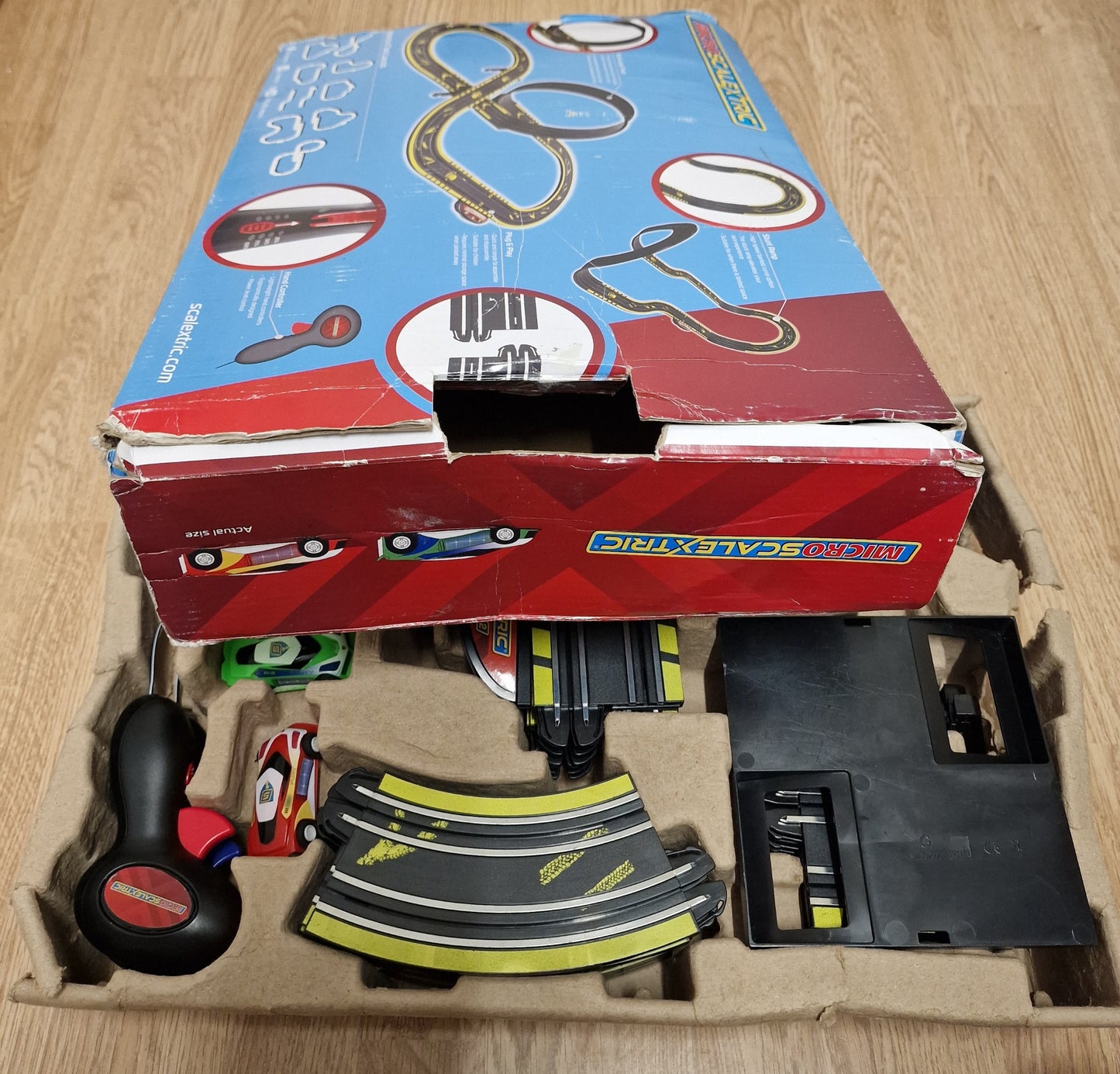 Micro Scalextric G1146 City Collision - Track Layout Set