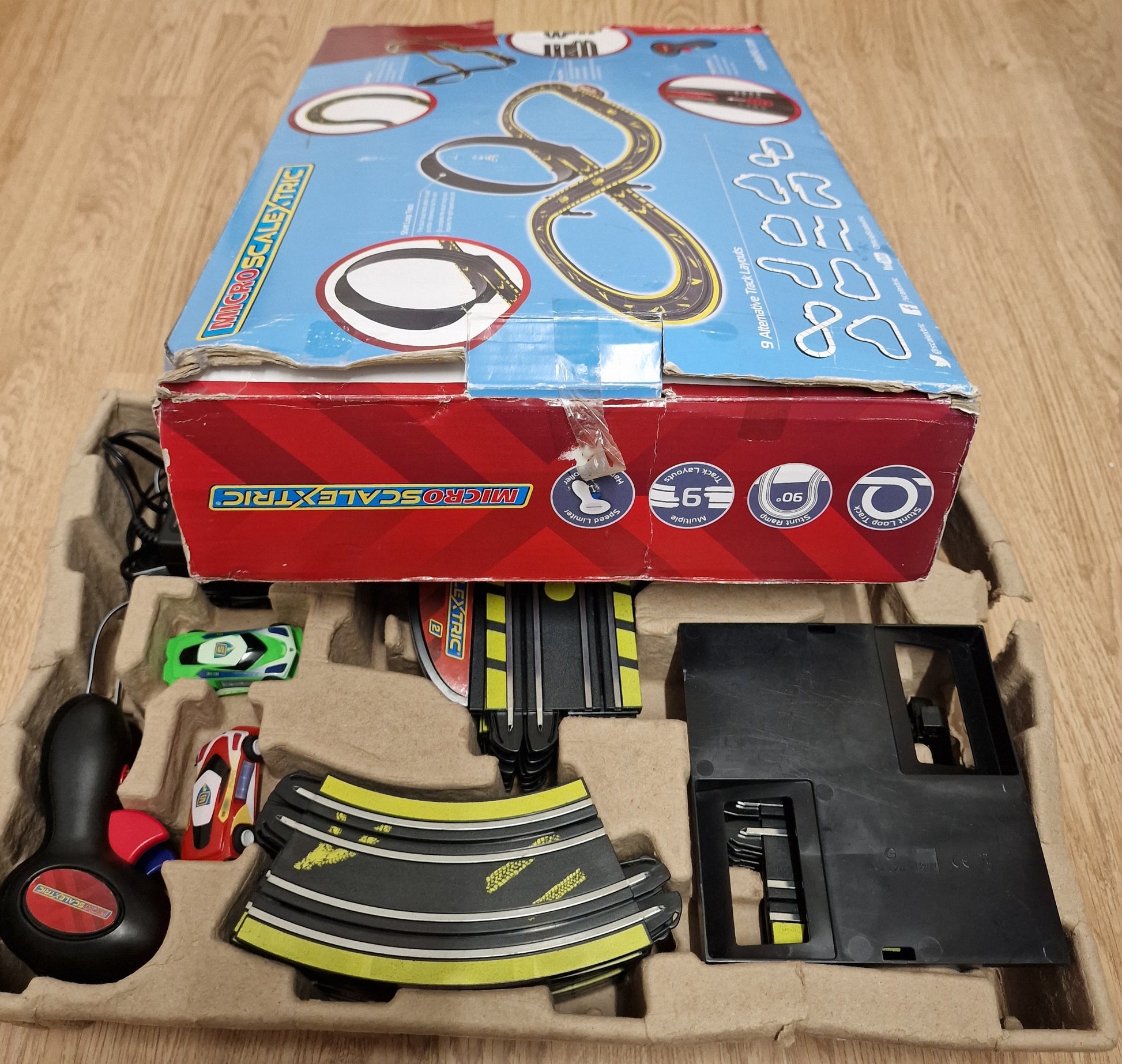 Micro Scalextric G1146 City Collision - Track Layout Set