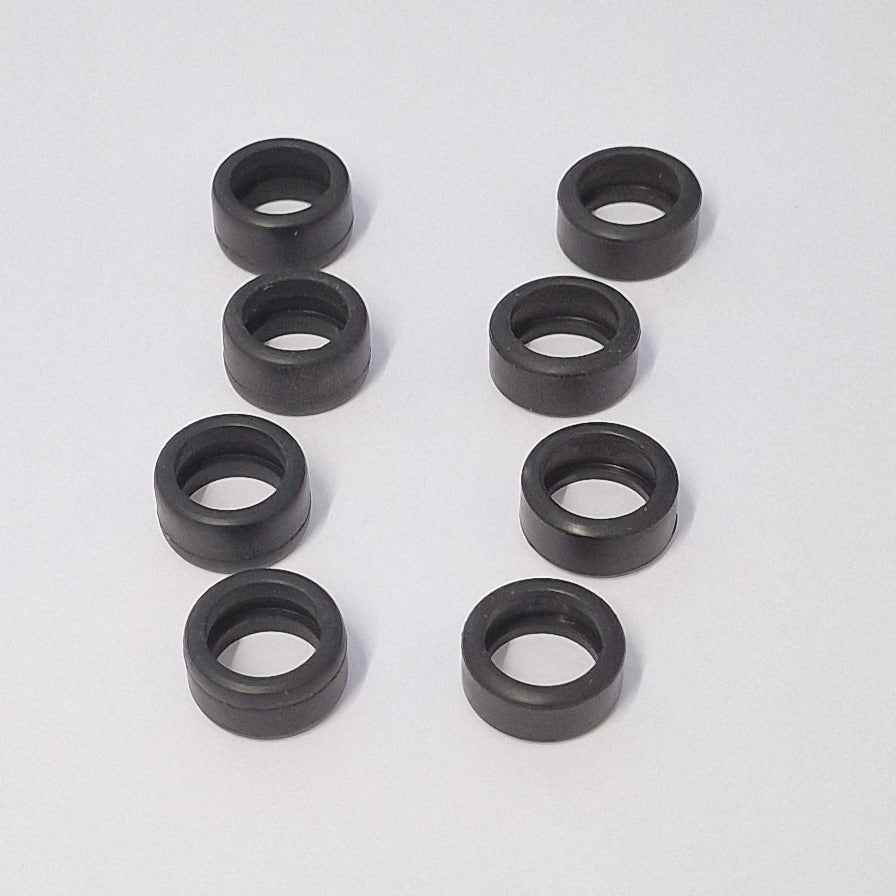 Scalextric Spare Car Tyres - Audi McLaren Prototype Jaguar etc 4F 4R