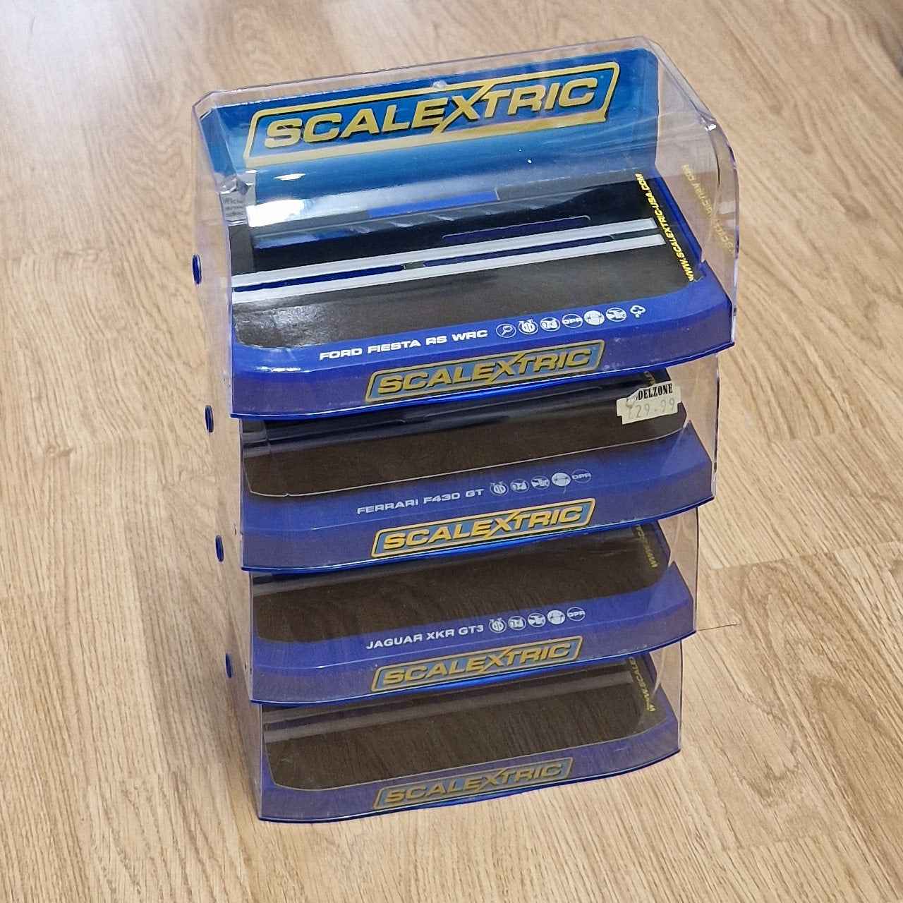 Scalextric Crystal Display Cases - Job Lot Bundle - Round Top x 4