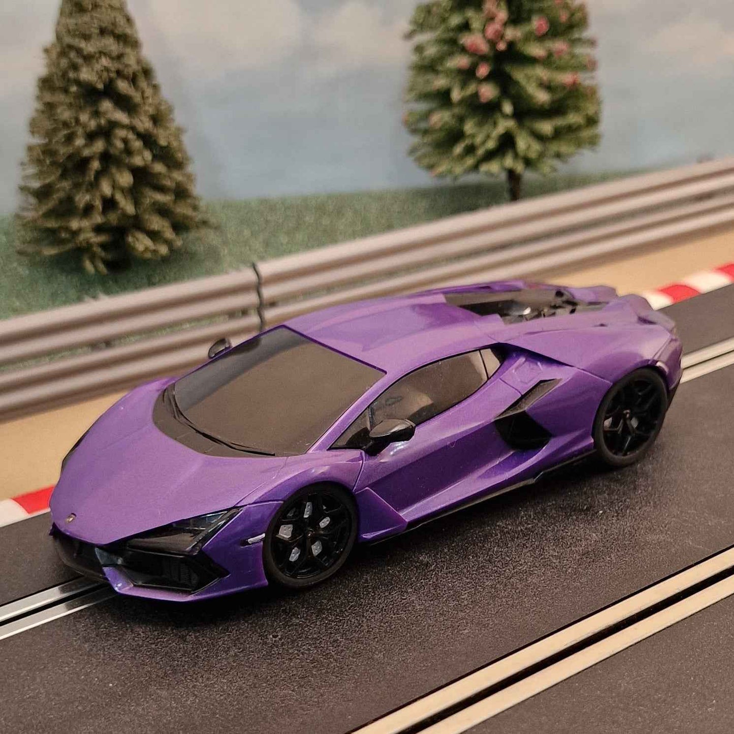 Scalextric ex C1457 Lamborghini Revuelto Purple