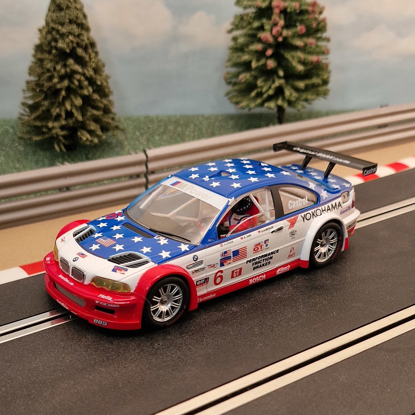FLY A283 BMW M3 GTR - Petit Le Mans ALMS 2001 #6 Slot Car