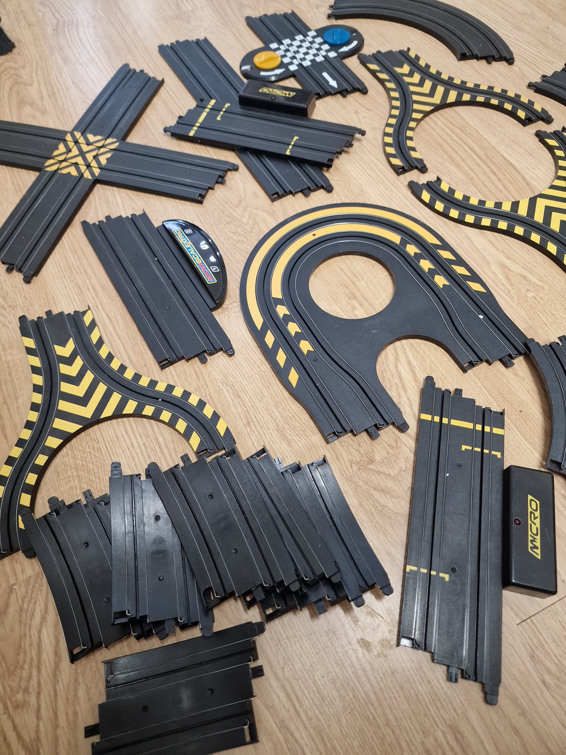 Micro Scalextric Track Job Lot Bundle Straight Curves Hairpin Lap etc