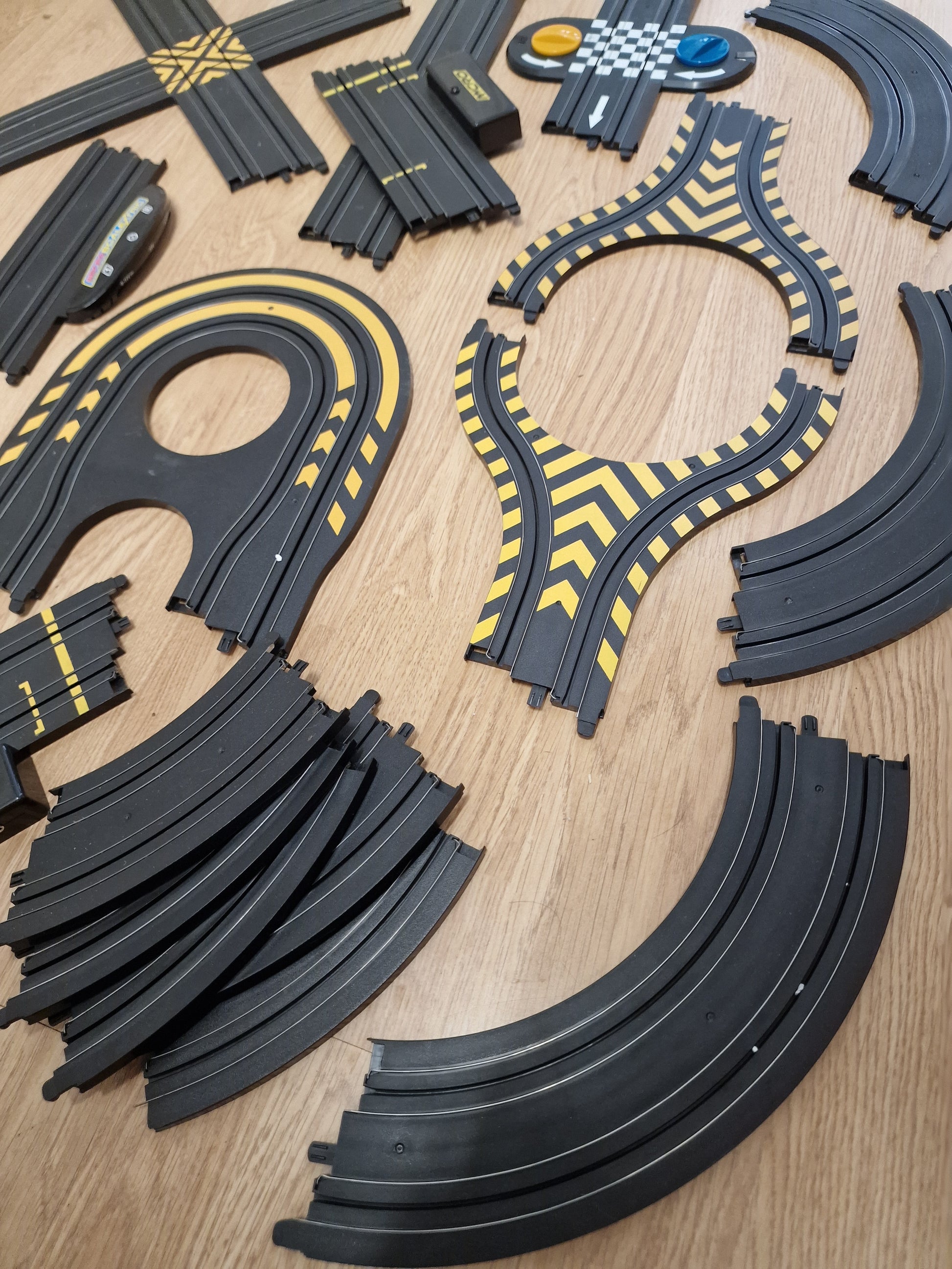 Micro Scalextric Track Job Lot Bundle Straight Curves Hairpin Lap etc