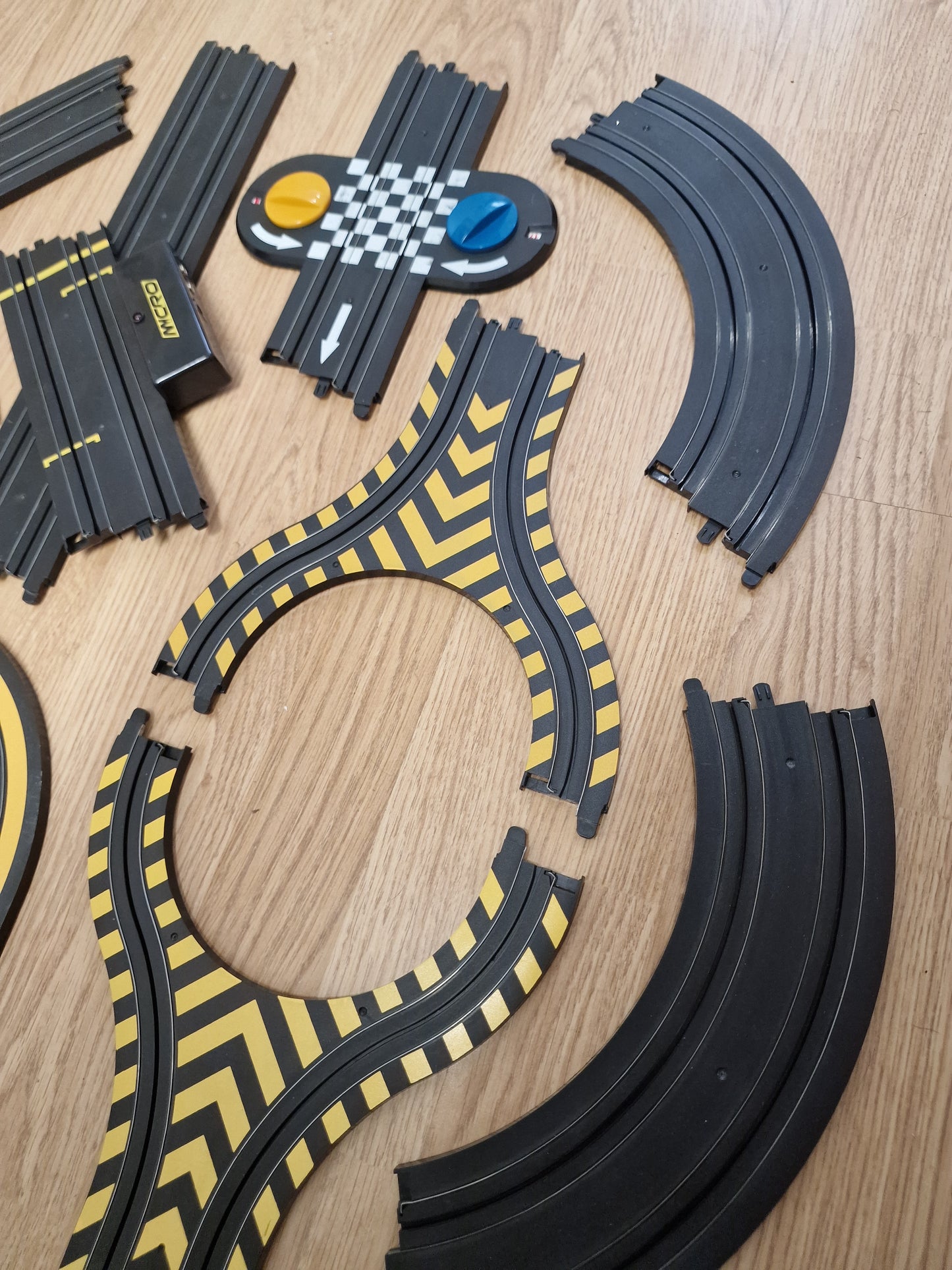 Micro Scalextric Track Job Lot Bundle Straight Curves Hairpin Lap etc