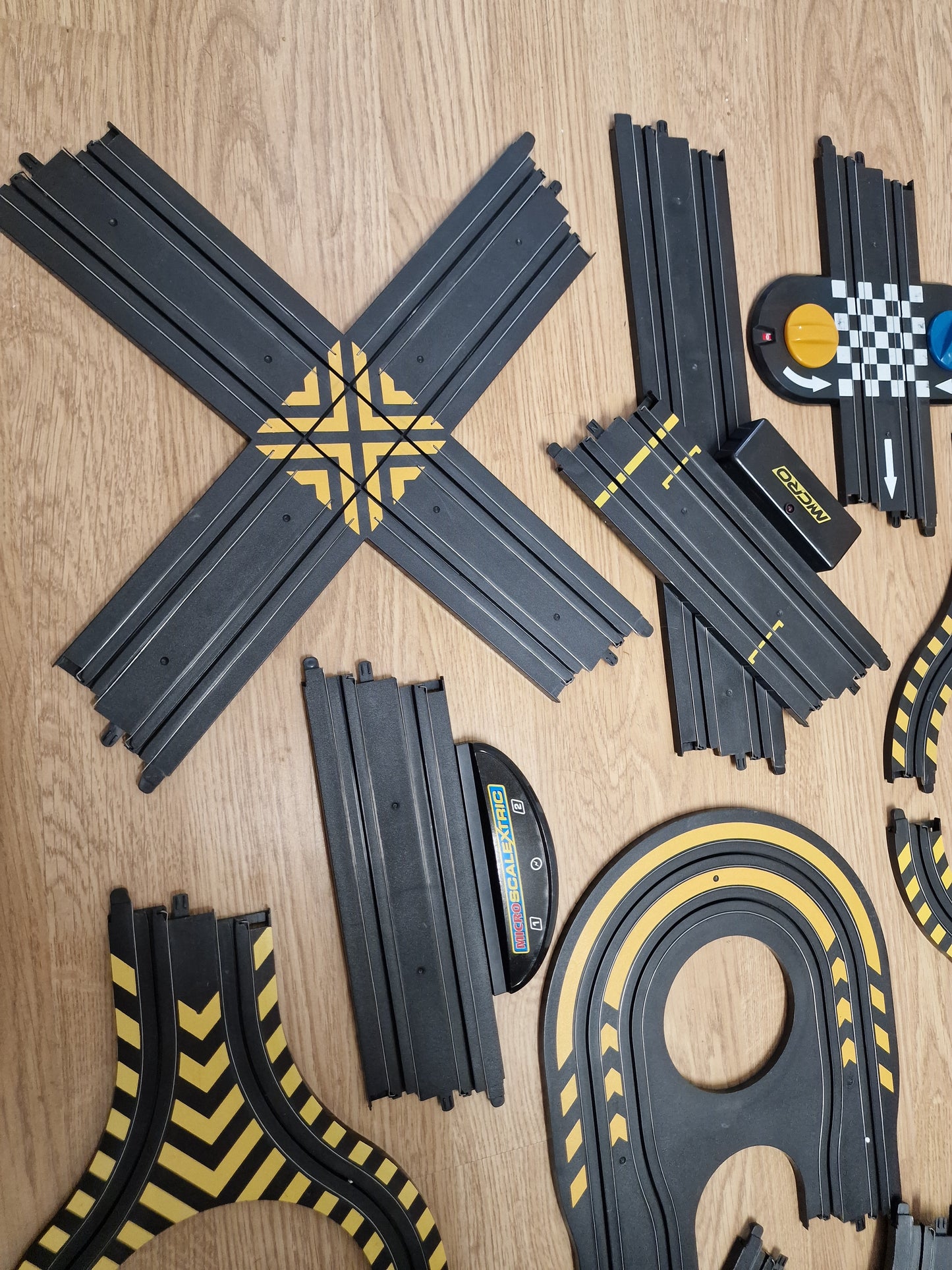 Micro Scalextric Track Job Lot Bundle Straight Curves Hairpin Lap etc