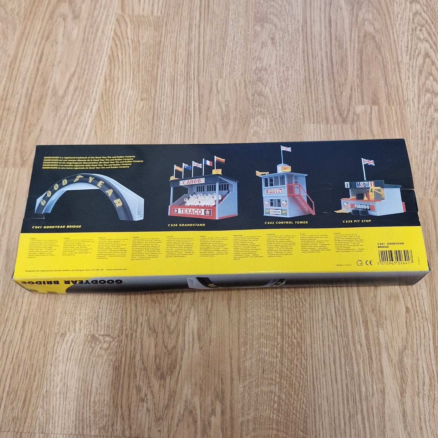 Scalextric C641 Goodyear Bridge BNIB