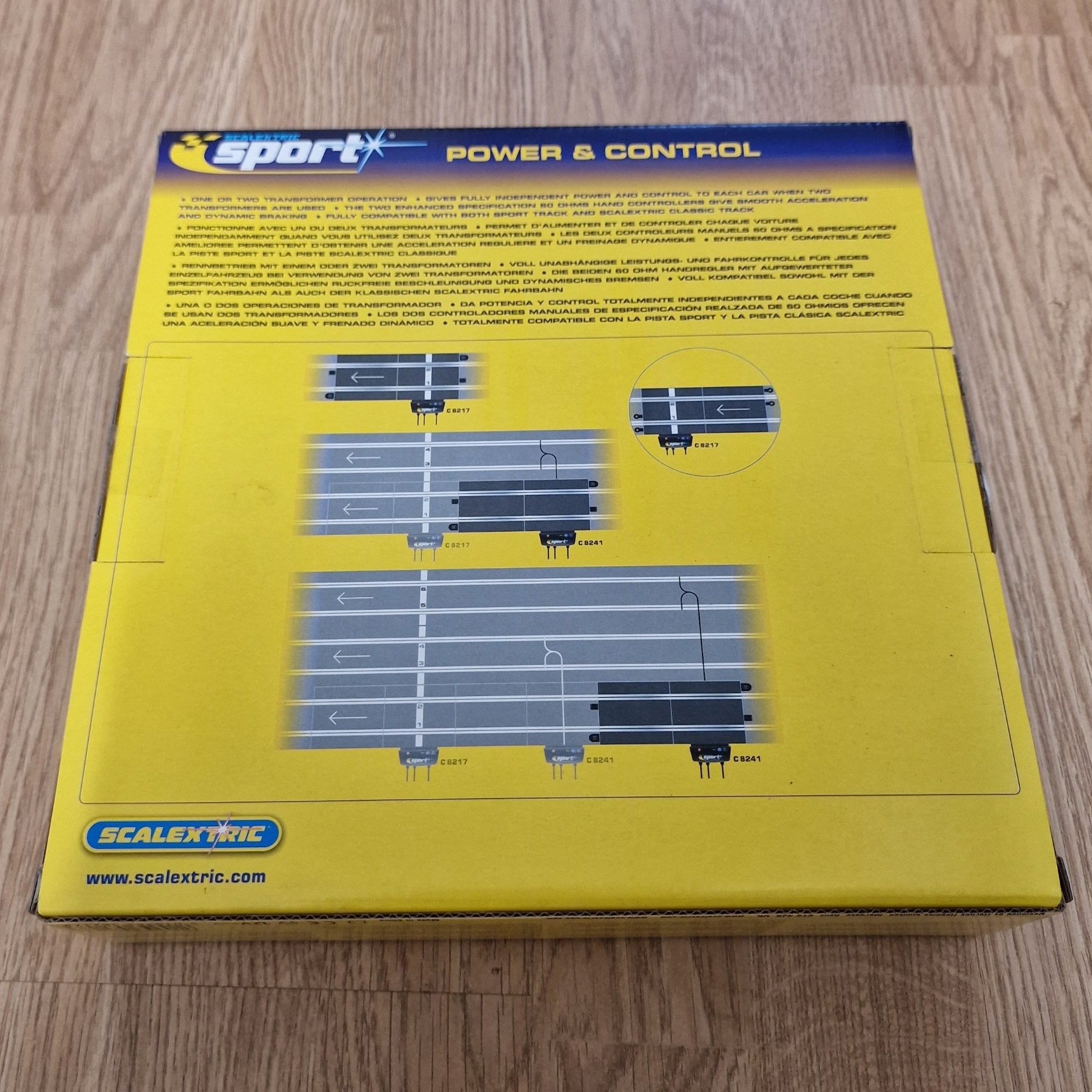 Scalextric C8217 Power & Control BNIB