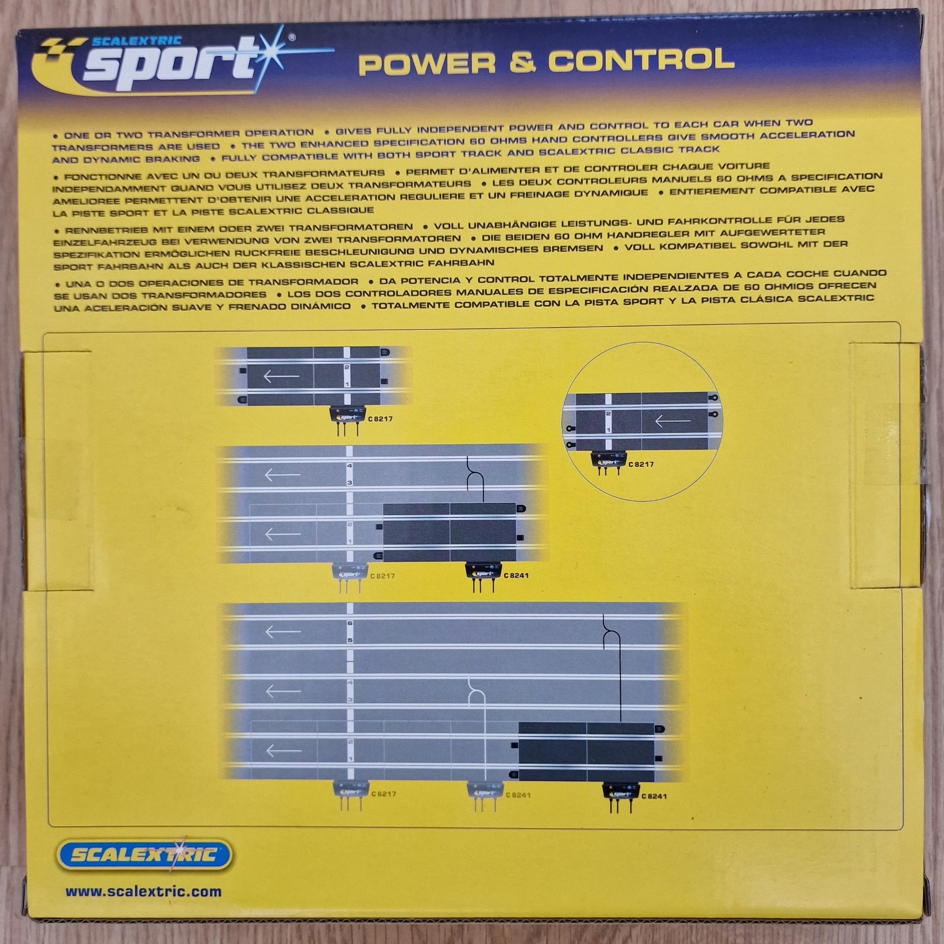 Scalextric C8217 Power & Control BNIB