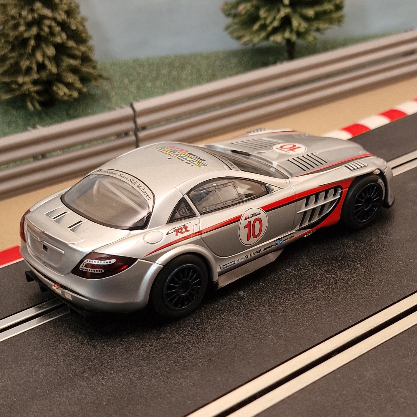 Scalextric C3116 Mercedes SLR McLaren 722 GT #10 *LIGHTS* #MWS