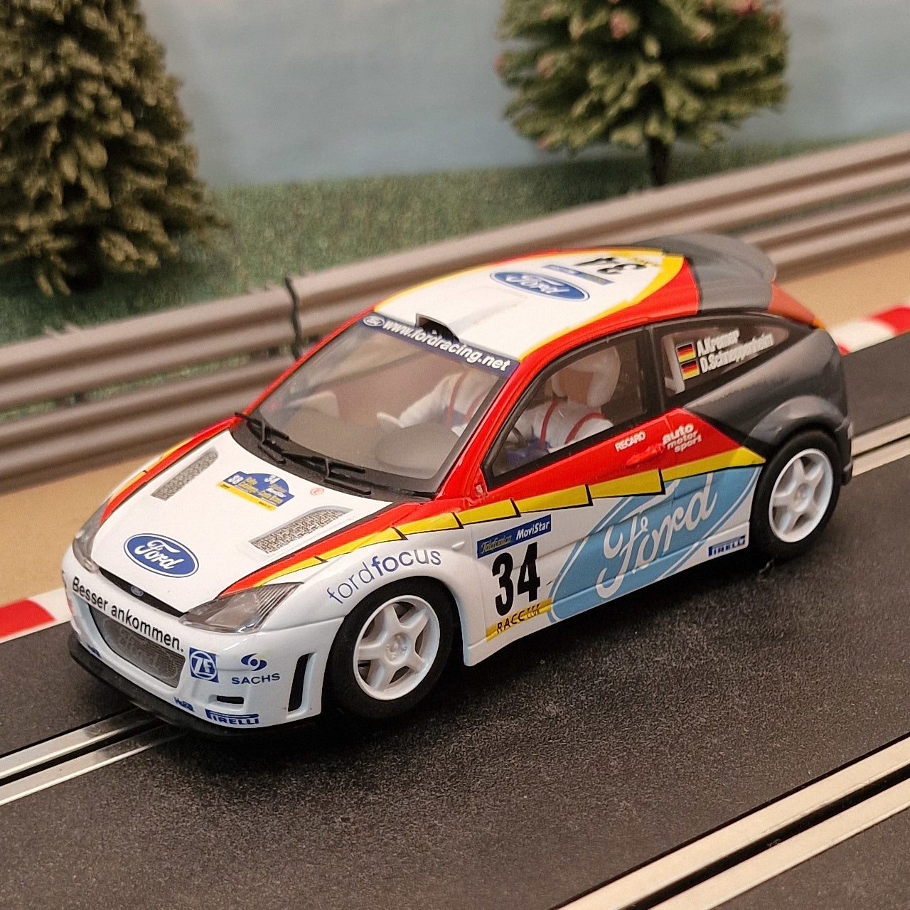 Coche Scalextric 1:32 - C2822 Rojo Ferrari F430 #Ma
