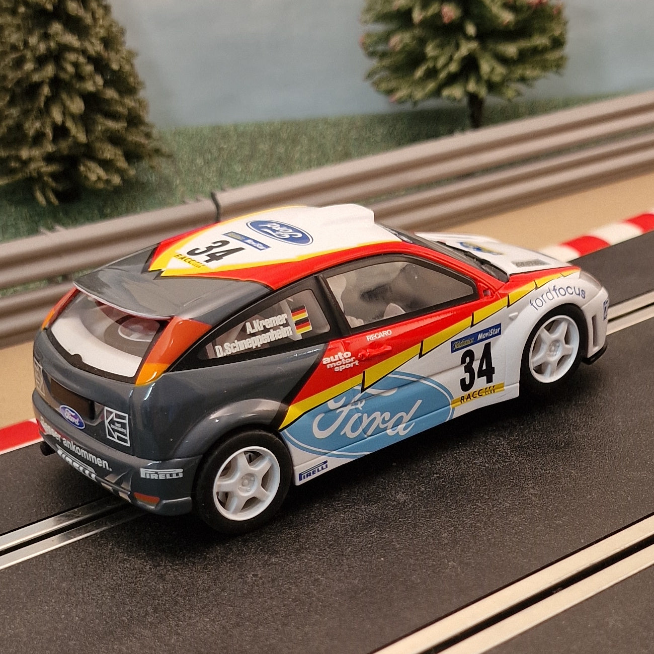 Coche Scalextric 1:32 - C2822 Rojo Ferrari F430 #Ma