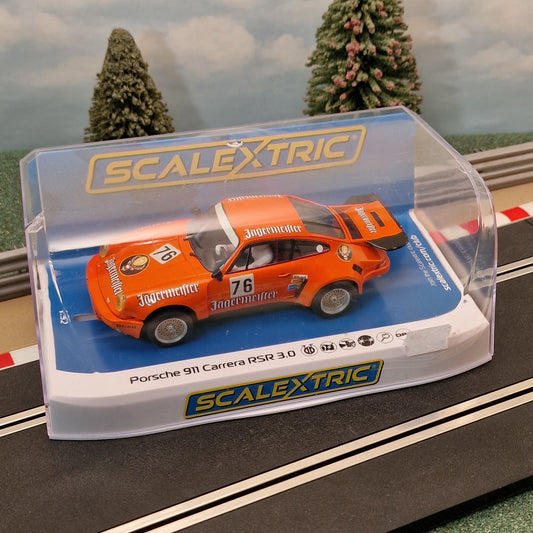 Scalextric C4211 Porsche 911 Carrera RSR 3.0 Jagermeister Kremer Racing #76