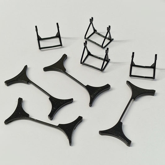Scalextric 1:32 MotoGP Motorbike C8300 Spare Balance Weights x 4 & Stands x 4