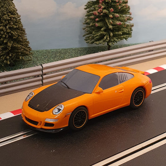 Scalextric 1:32 Car - C3274 Orange Porsche 997 GT3RS #G