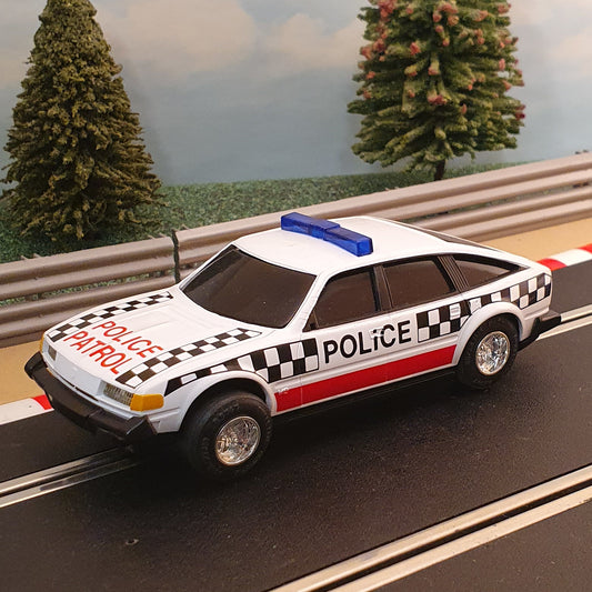Scalextric 1:32 Car - C362 Rover 3500 Police Patrol *BLUE LIGHT*