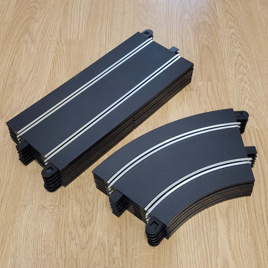 Scalextric Sport 1:32 Track - 6 x C8205 Straights & 6 x C8206 Curves #E