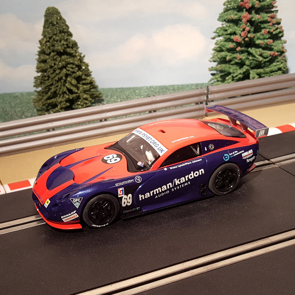 Scalextric 1:32 Car - C2454A TVR Tuscan T400R Harman Kardon #69 *LIGHTS* #GMW